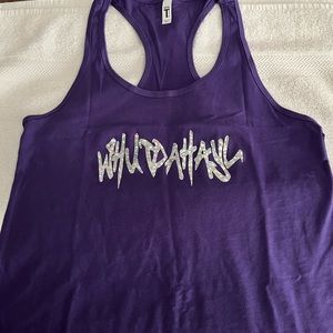 🔥NEW XL PURPLE TANK WHUT DA HAYL.